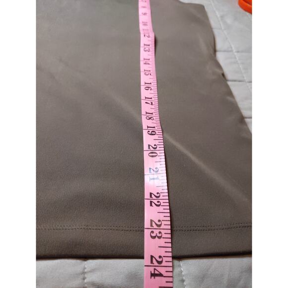 CHICO'S Easywear Tank Top Taupe Brown Size 2 Sleeveless Travel Knit Basic - Picture 7 of 7